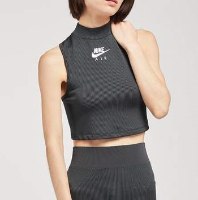 נשים | NIKE AIR CROP TOP BLACK