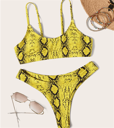 בגד ים YELLOW TOP