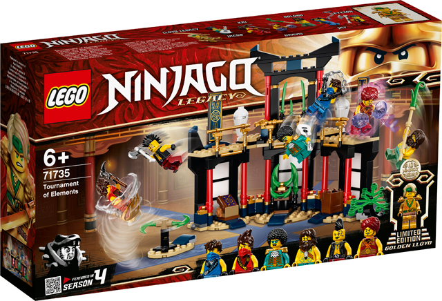 לגו Ninjago 71735 טורניר האלמנטים