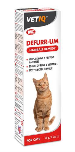 משחת hairball דאפור לטיפול בכדורי פרווה