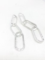 עגילי מדלן כסף