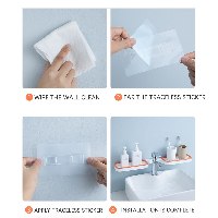 מדף קיר מתכוונן לתלייה מהירה