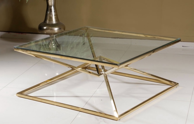 שולחן סלון גולד