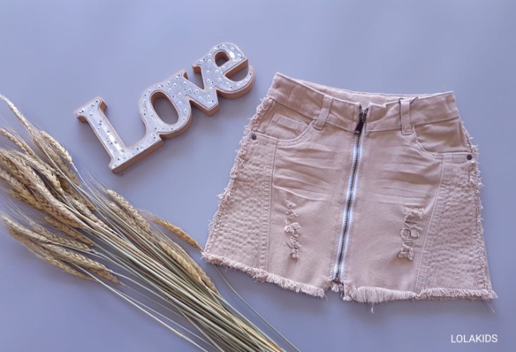 חצאית רוכסן דגם8407