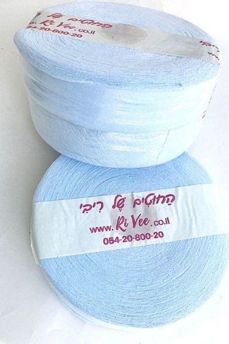 חוטי טריקו פרוסים מארז כפול במחיר מבצע  צבע תכלת בייבי