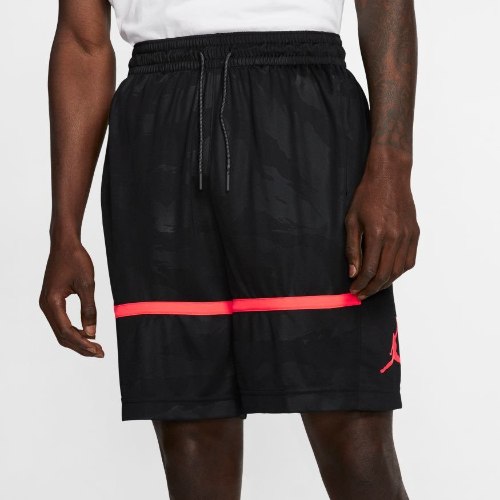 גברים | NIKE JORDAN SHORT BLACK RED