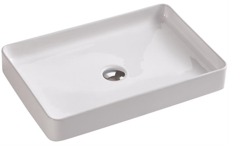 כיור רחצה מונח חרס דגם 7443 570/375/84