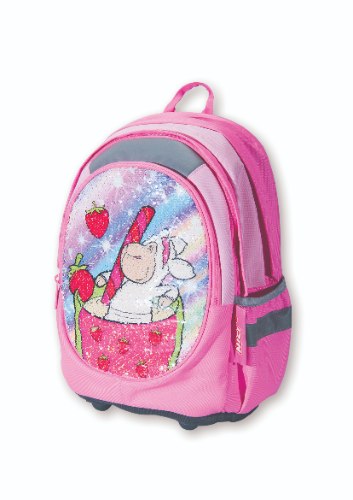 תיק NICI 2021 אורטופדי ג'ולי תותים פאייטים