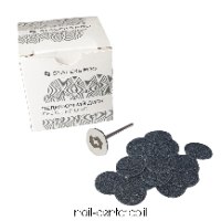 מדבקות לראש שיוף עגול לכף הרגל - מידה 15