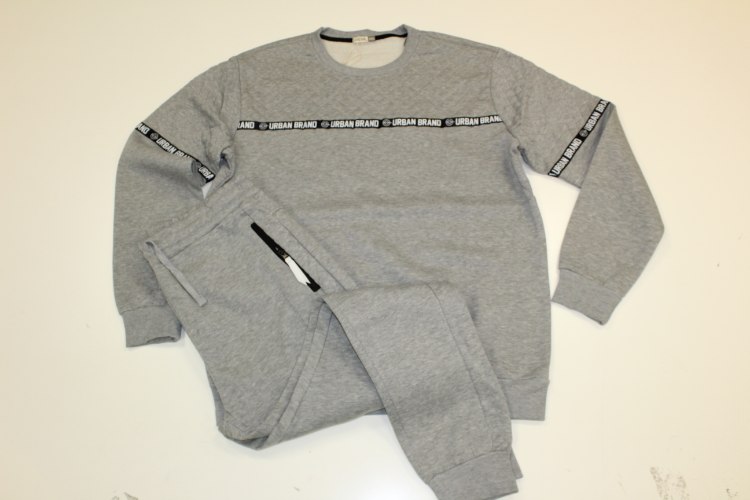 חליפת פוטר לגבר URBAN אפור