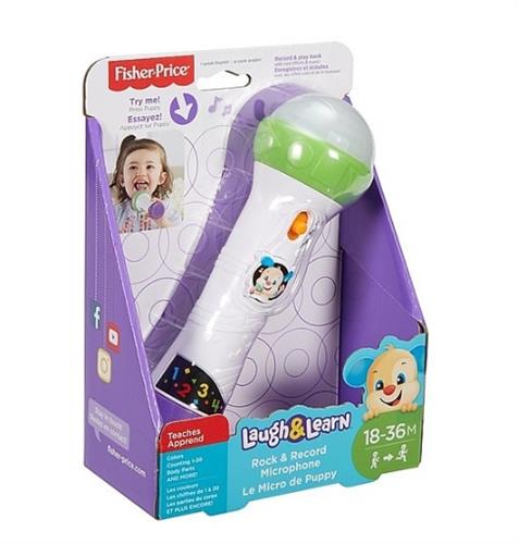 מיקרופון מקליט דובר עברית - Fisher price