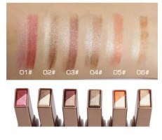 סט 6 צלליות סטיק עמידות בגוונים שונים