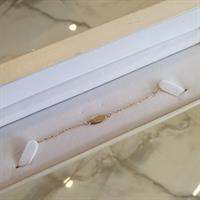 צמיד זהב עם חריטה לתינוקות |חריטת שם על צמיד| צמיד לתינוק| צמיד לתינוקת| צמיד שם לתינוקות |