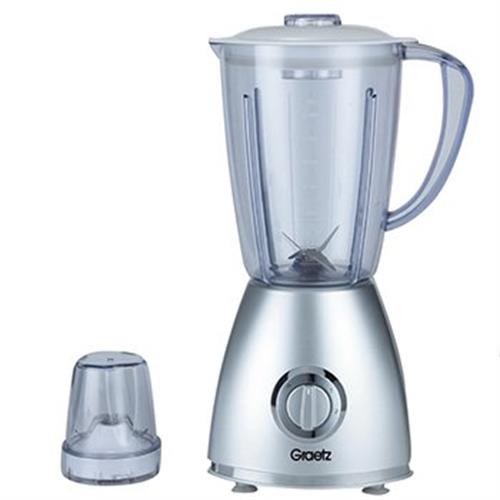 בלנדר כסוף עם מטחנת קפה ותבלינים מבית GRAETZ דגם BC-449