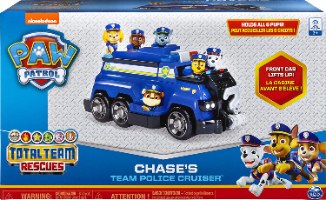 רכב משטרה הצלה הכולל של צ'ייס עם 6 גורים