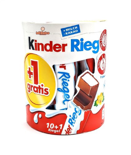 Kinder Riegel מארז עשירייה + אחד!!