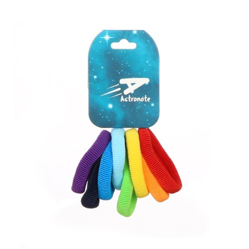 סט 8 גומיות צבעוניות לשיער