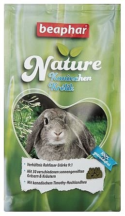 כופתיות אוכל משלים לארנבים נייצ'ר ראביט ביהפר 3 ק"ג