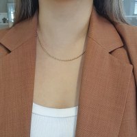 שרשרת זהב חוליות עדינה|שרשרת זהב 45 ס"מ