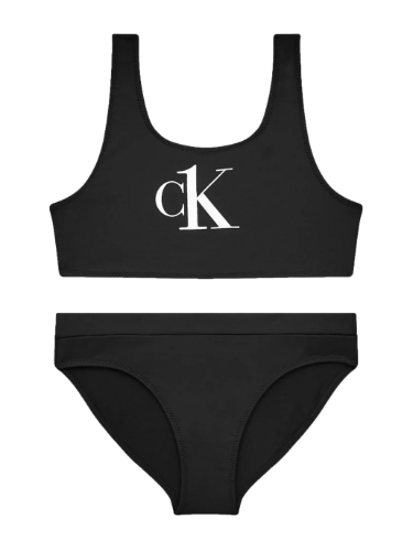 בגד ים ביקיני שחור CALVIN KLIEN - מידות 8-16