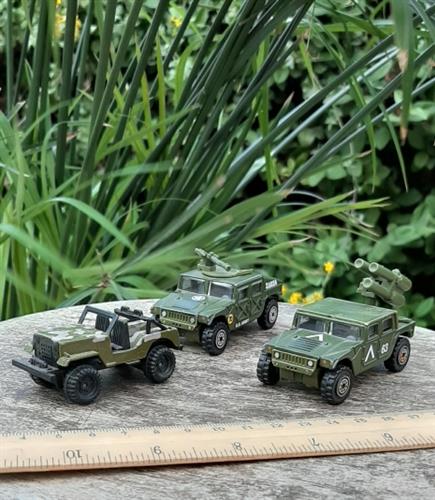 דגמי צעצוע ממתכת של כלי רכב צבאיים , המחיר לכולם
