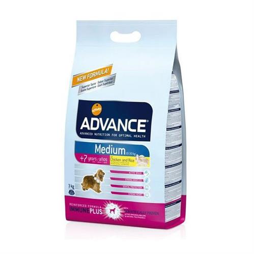 אדוונס - עוף ואורז - לכלבים מבוגרים מגזע בינוני 12 ק"ג