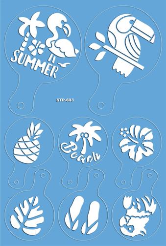 שבלונות מטקה לציורי ילדים - קיץ