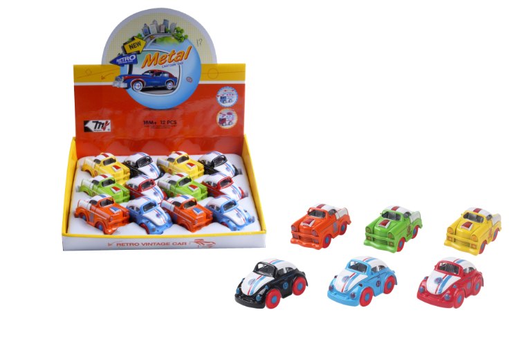 מכונית מתכת מיני פרקשן וינטאג'