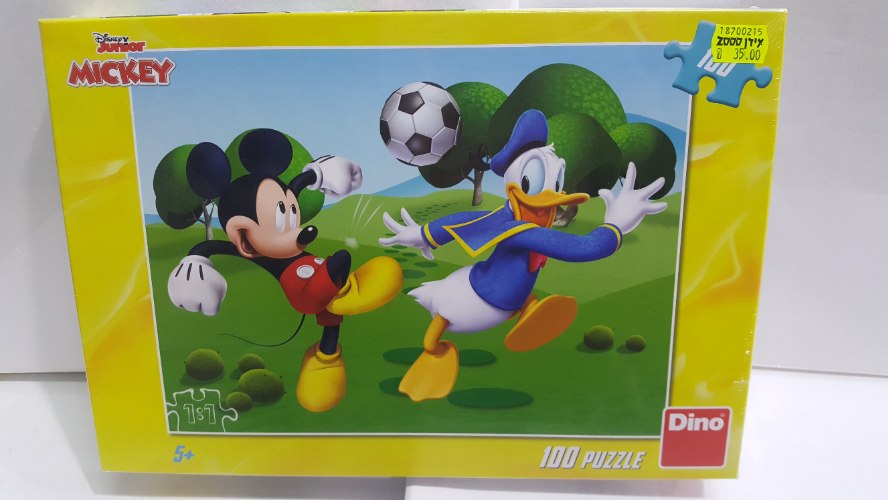 פאזל דונלד דק ומיקי מאוס 100 חלקים