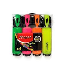 4 מרקרים maped