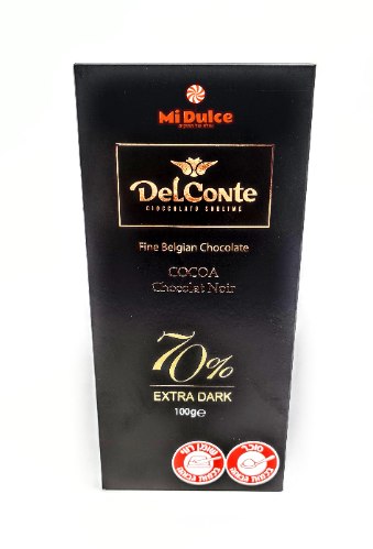 Delconte 70% שוקולד מריר