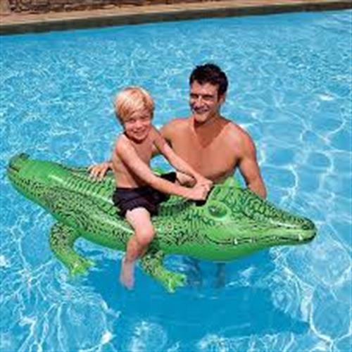 תנין מתנפח לרכיבה