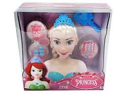 ראש בובה עיצוב שיער -נסיכת הקרח