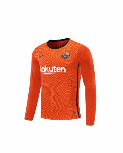 חולצת שוער ארוכה ברצלונה כתום 20/21