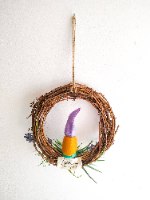 מובייל זר גמד עם לוונדר