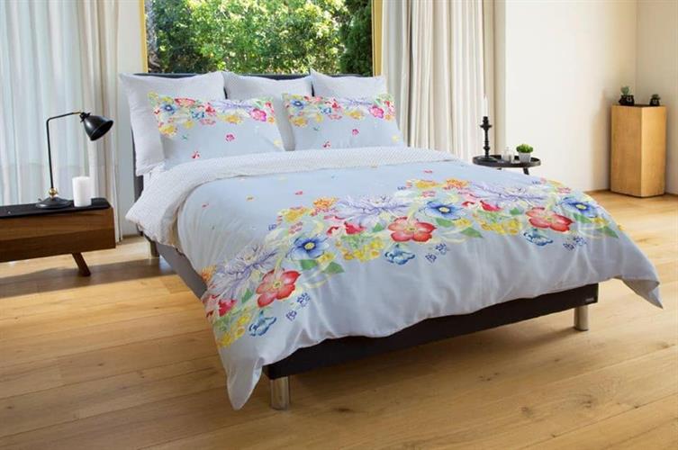 סט מלא למיטה וחצי דגם דפני 100% כותנה סאטן