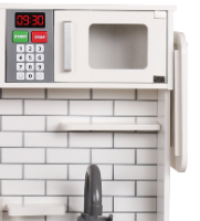 מטבח אלקטרוני מעץ דגם מיאמי - צעצועץ