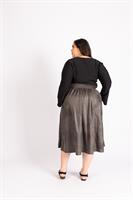 חצאית לורי אפורה