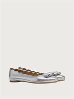 נעלי Salvatore Ferragamo Ballet Varina Shell לנשים