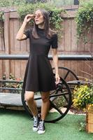 שמלת קלוש זואי שחורה