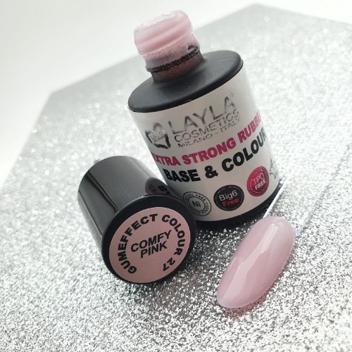 ג'ל בסיס 27 בגוונים  EXTRA STRONG RUBBER לילה מילאנו LAYLA MILANO