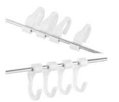 מערכת תלייה עם 6 ווים מתכווננים