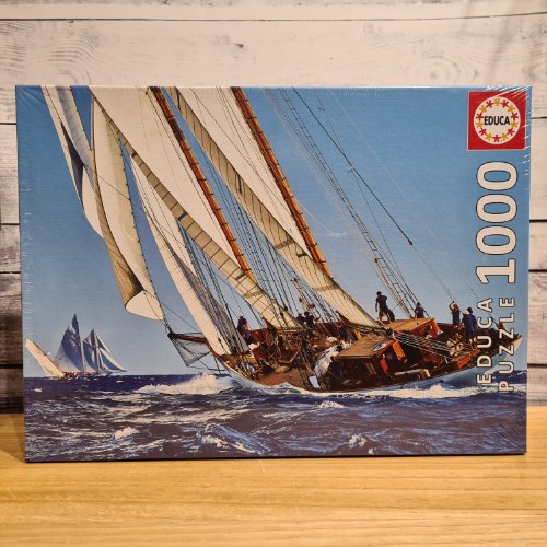 פאזל יאכטה בים - 1000 חלקים