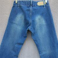 ג'ינס משופשף פדלפון מתרחב מידה S