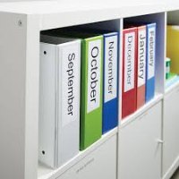 מדבקת נייר Dymo S0722470 / 99018 Large Lever Archive File Labels 38x190mm