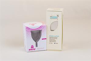 רובי קאפ rubycup עם 3 מגני תחתון