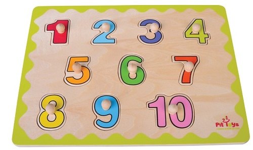 פאזל מספרים 10 חלקים