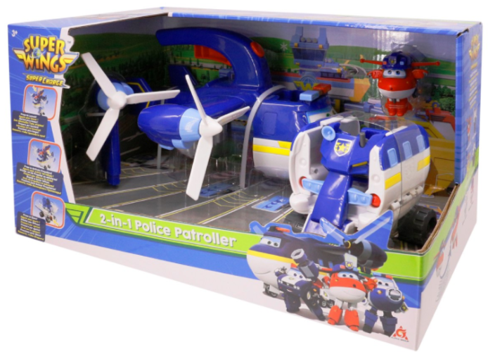 באג' מצוות סיירי המשטרה וג'ט קטן