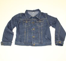ג'קט ג'ינס נערות כחול אטום