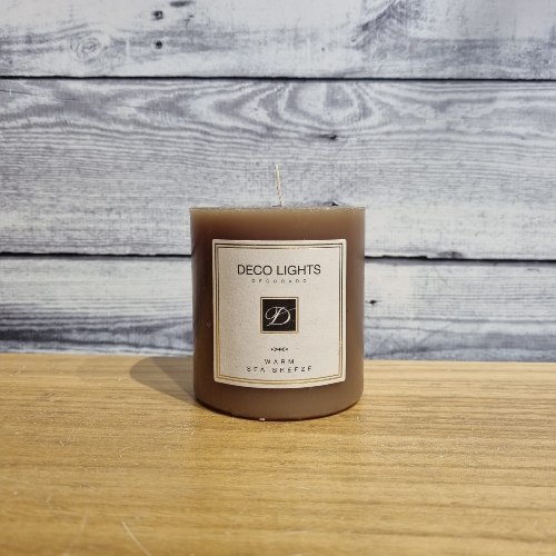 נר עגול 7/7 זית בריח בריזת ים חמימה